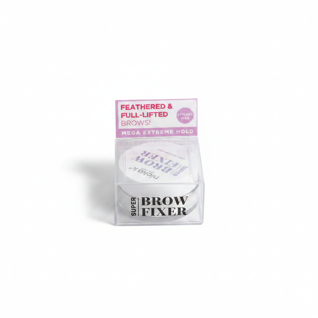 Nicka K New York Super Brow Fixer Cera Fijadora de Cejas + 1 Unidad