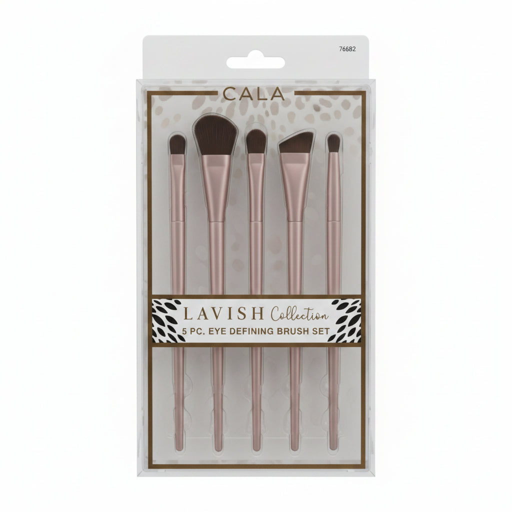Cala Lavish Collection 5 Pc. Eye Defining Brush Set