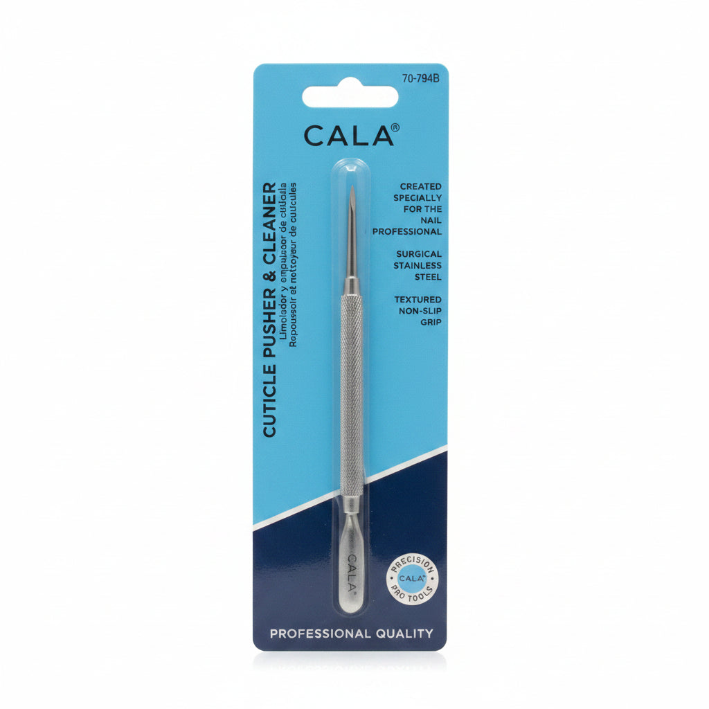 Cala Cuticle Pusher & Cleaner