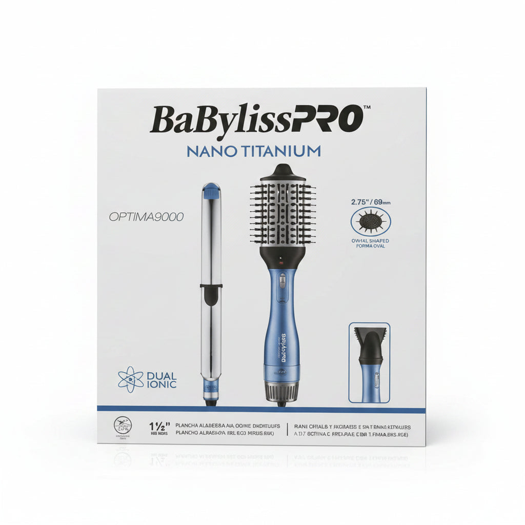 BaBylissPRO Nano Titanium Optima9000 + 1 Unidad