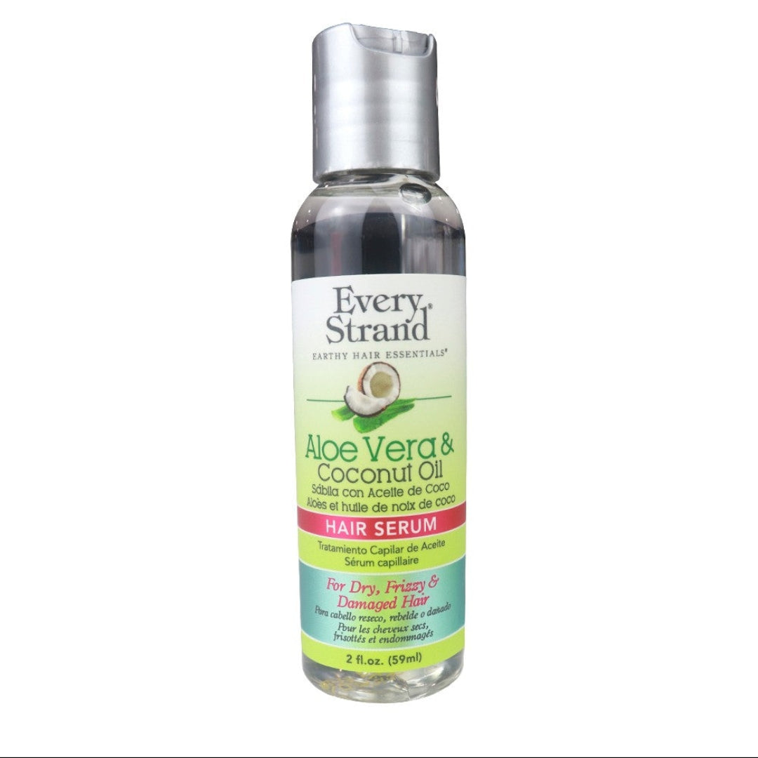 Every Strand® Earthy Hair Essentials™ Aloe Vera & Coconut Oil Hair Serum 59 mL (2 FL. OZ.)