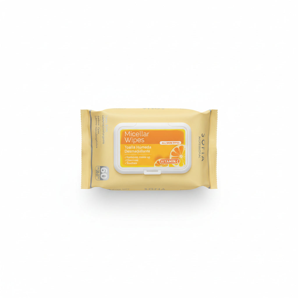 Sofia Micellar Wipes Vitamin C 60 Wipes