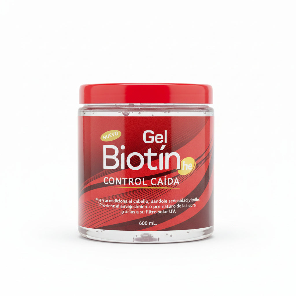 Biotín H3 Gel Control Caída 600ml