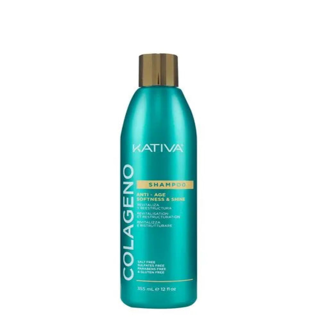 Kativa Colágeno Anti-Age Softness & Shine Shampoo - 355 ml (12 fl oz)