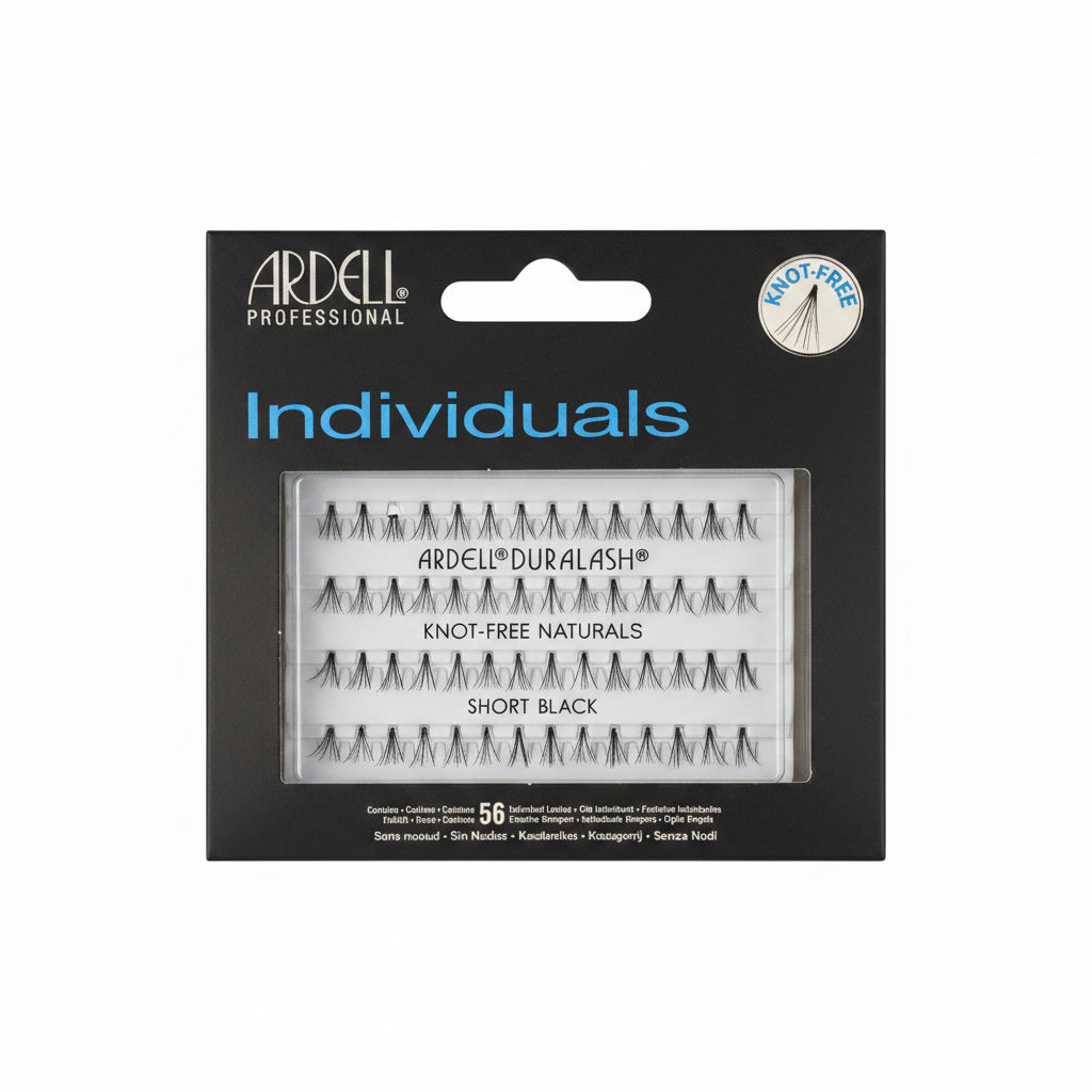 Ardell Duralash Individuals Knot-Free Naturals Short Black