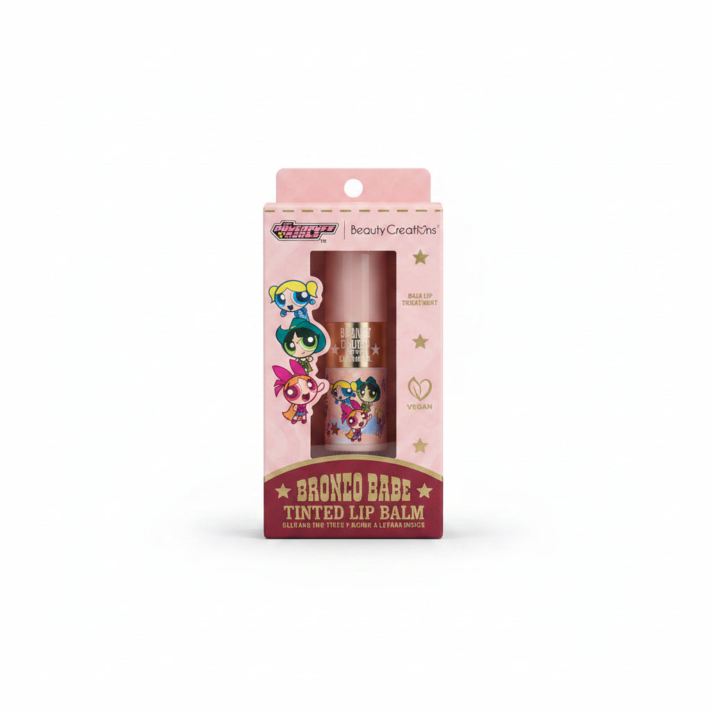 The Powerpuff Girls x Beauty Creations Bronco Babe Tinted Lip Balm 3.8 g.