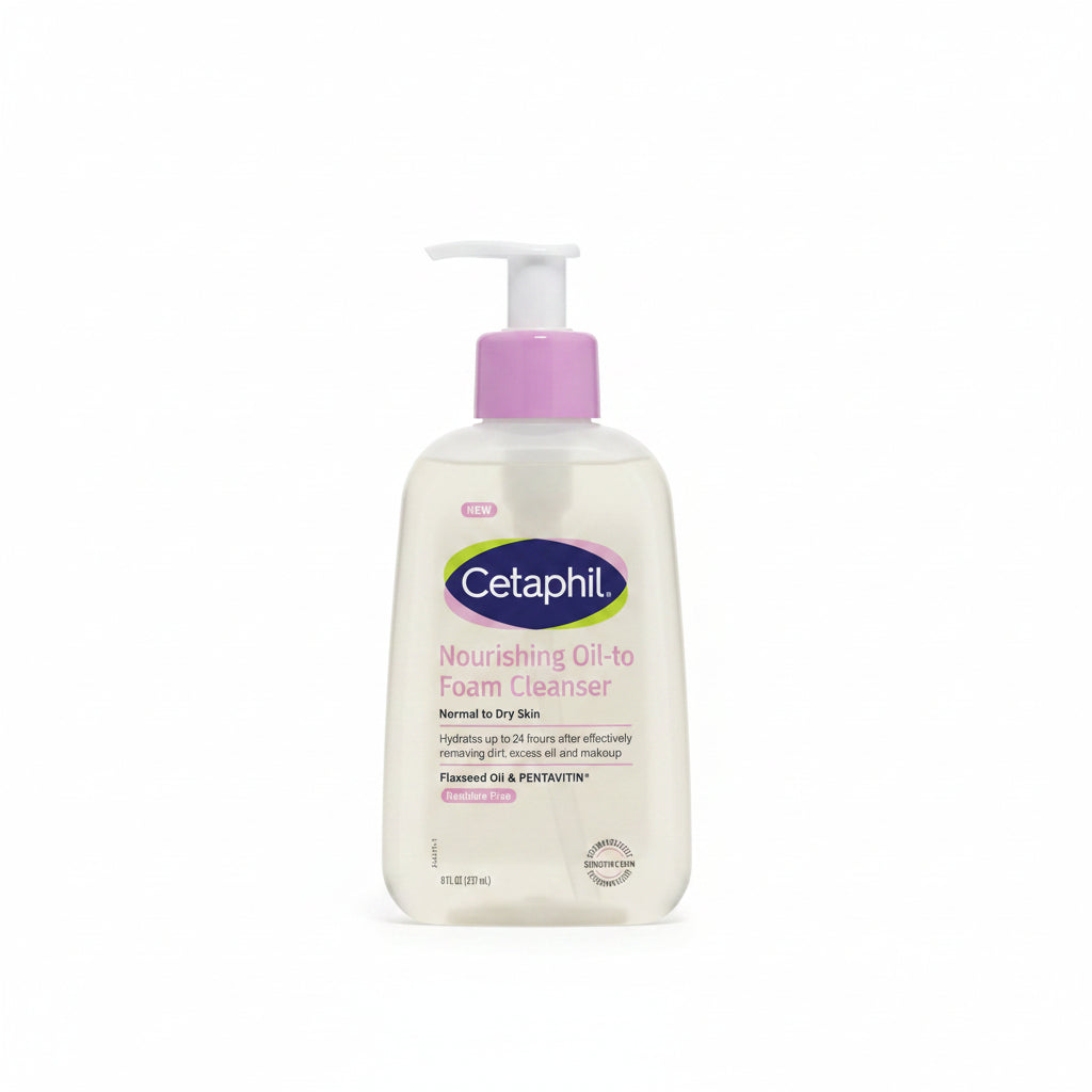 Cetaphil Nourishing Oil to Foam Cleanser