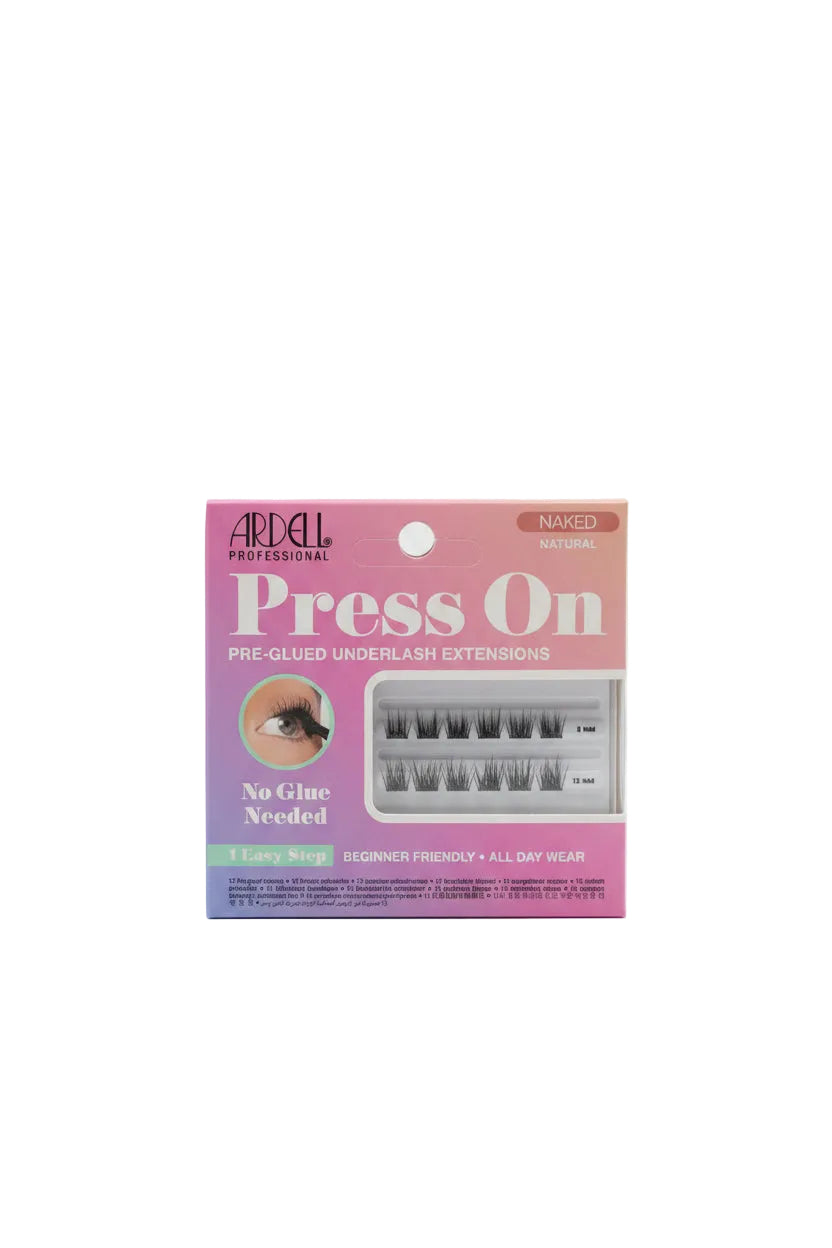 Ardell Press On Pre-Glued Underlash Extensions Naked Natural