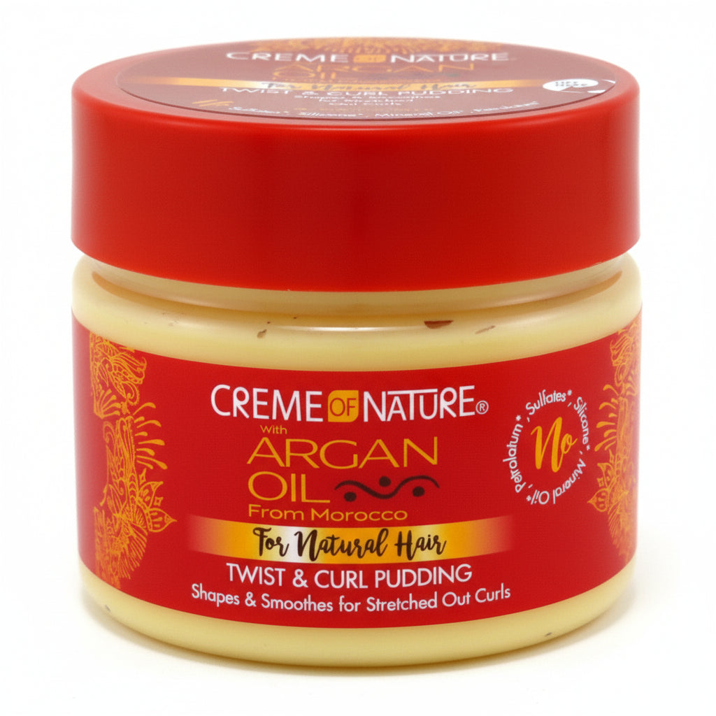 Creme of Nature Argan Oil from Morocco For Natural Hair Twist & Curl Pudding 326 g