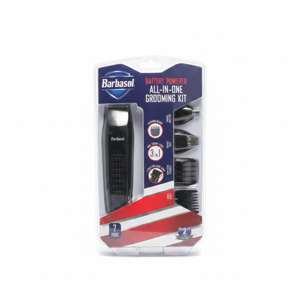 Barbasol Battery Powered All-In-One Grooming Kit