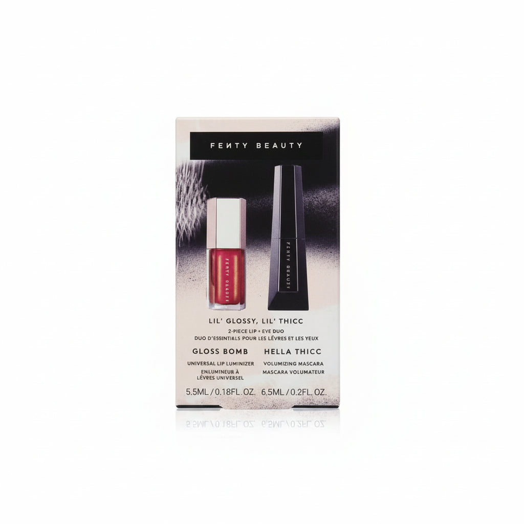 Fenty Beauty Lil' Glossy, Lil' Thicc 2-Piece Lip + Eye Duo 5.5 ml / 6.5 ml