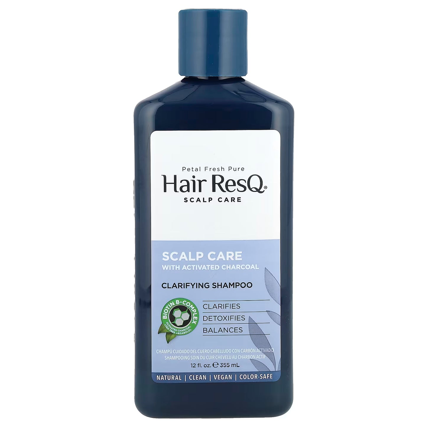 Petal Fresh® Pure Hair ResQ™ Scalp Care Clarifying Shampoo with Activated Charcoal 355 mL (12 FL. OZ.)