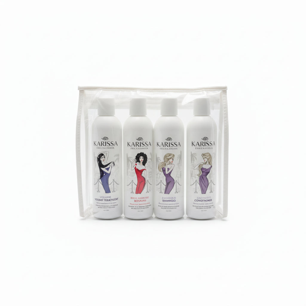 Karissa Kit De Keratina 4 Oz Cabello Rubio Blueberry 4pzs