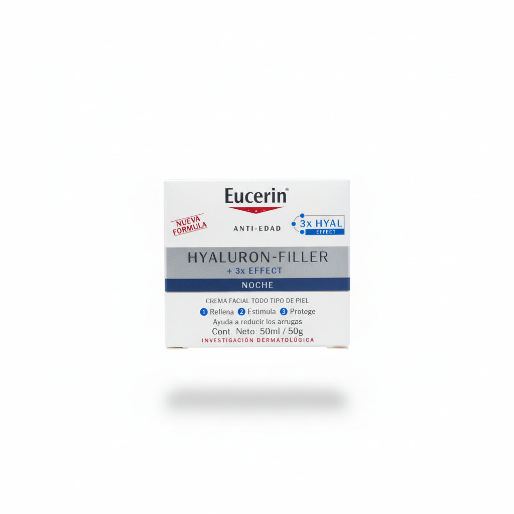 Eucerin Hyaluron-Filler + 3x Effect Crema Facial de Noche 50 ml