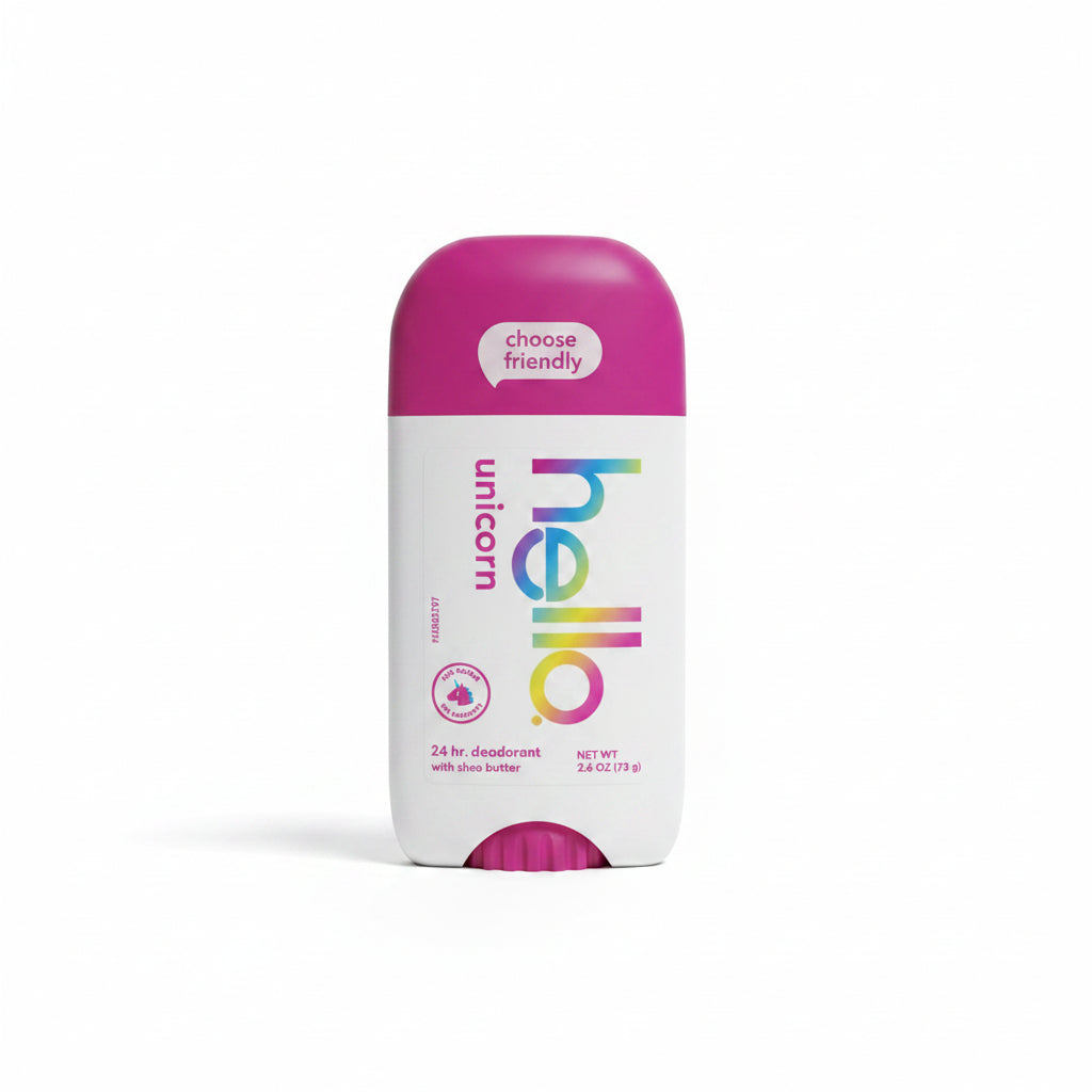 hello unicorn 24 hr. deodorant with shea butter 73 g