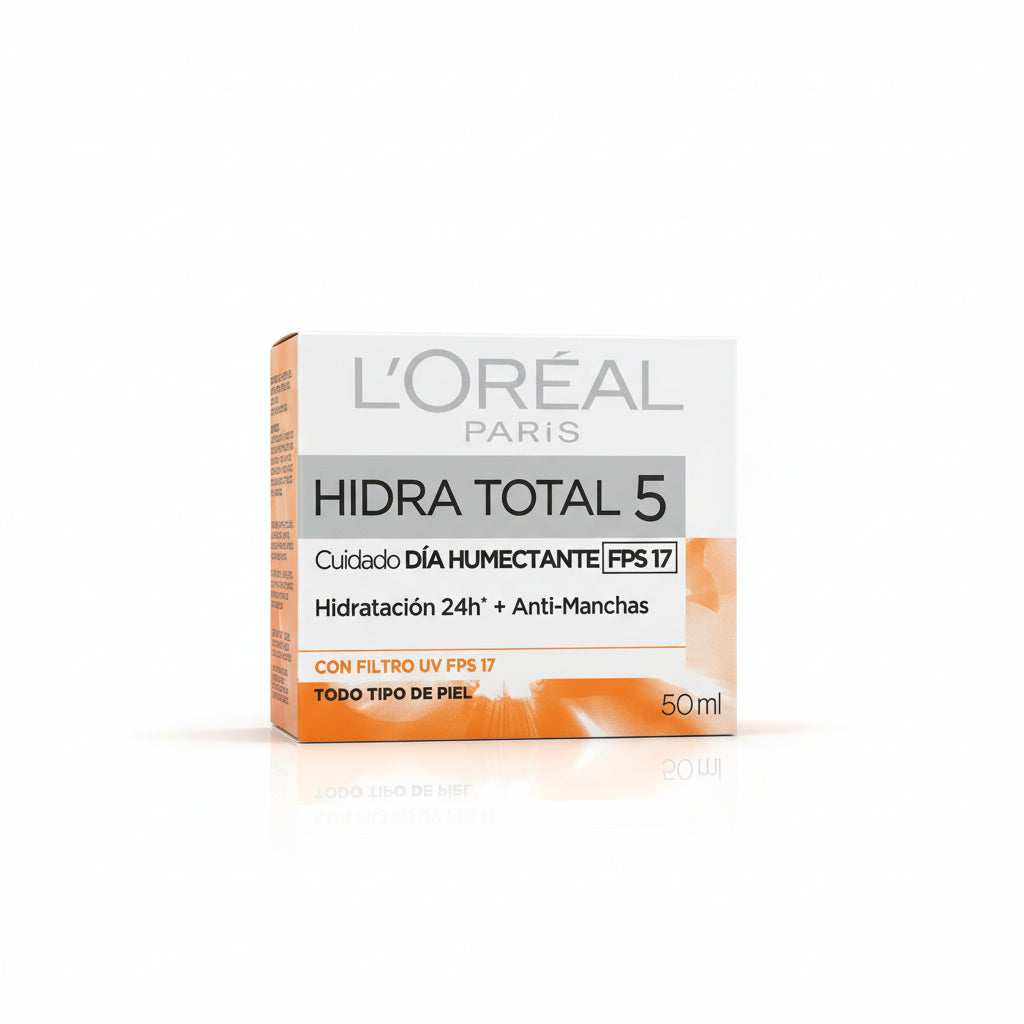 L'Oréal Paris Hidra Total 5 Cuidado Día Humectante FPS 17 50 ml