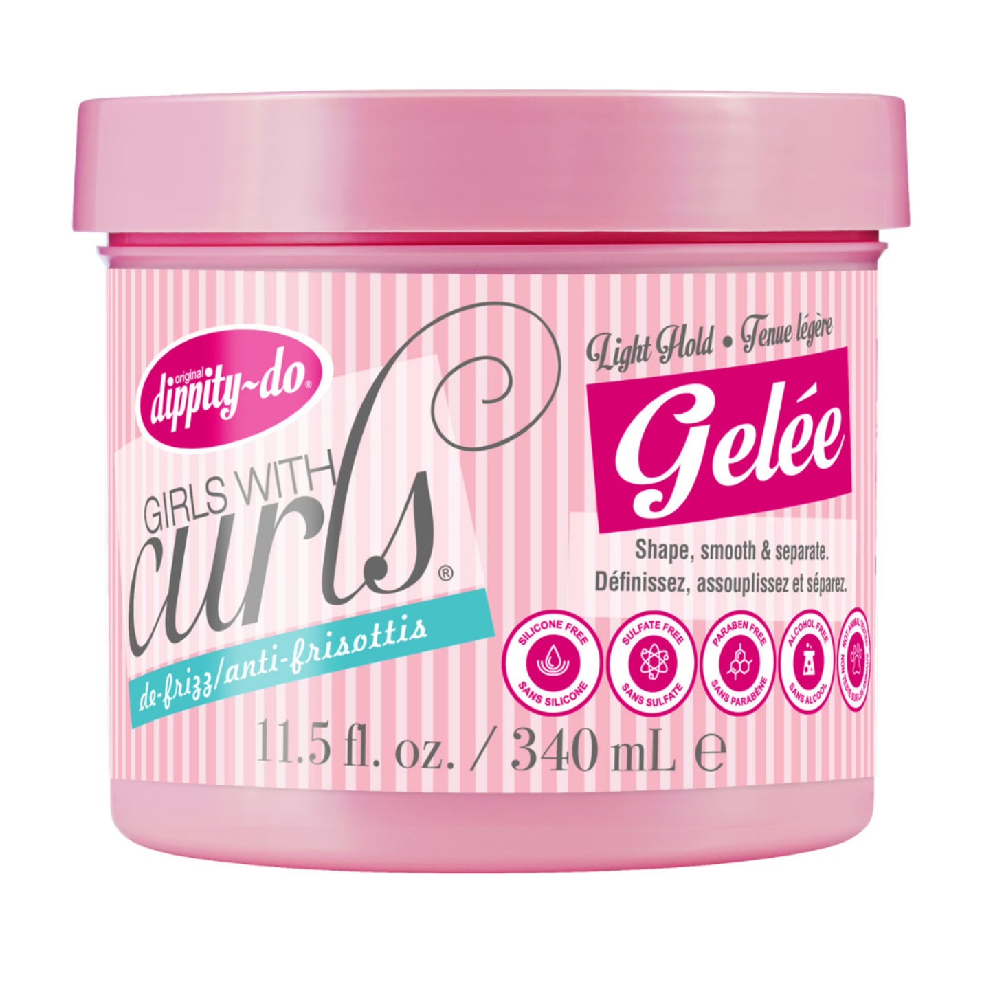 Dippity-do Girls with Curls Light Hold Gelée 340ml