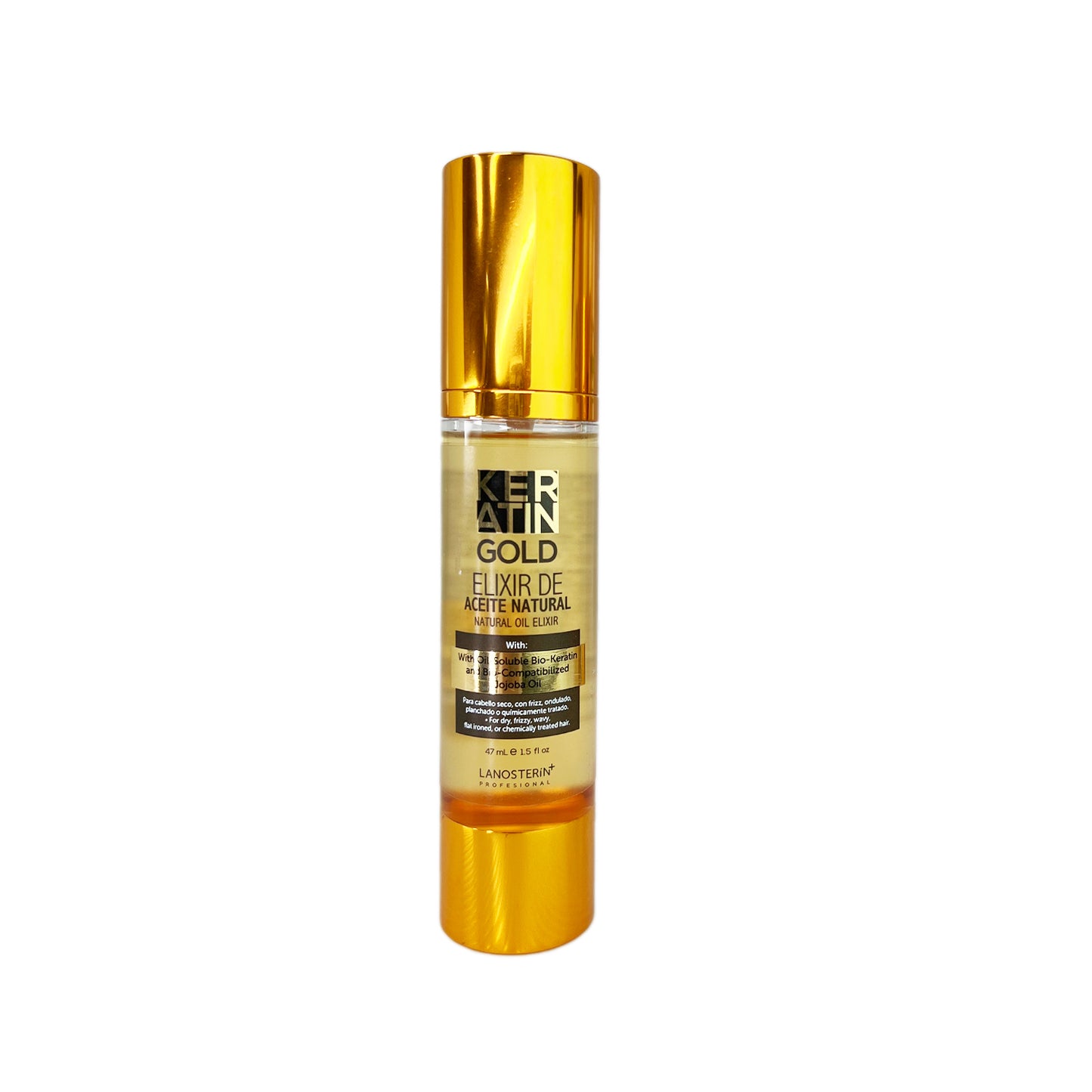 Elixir de Aceite Natural Keratin Gold