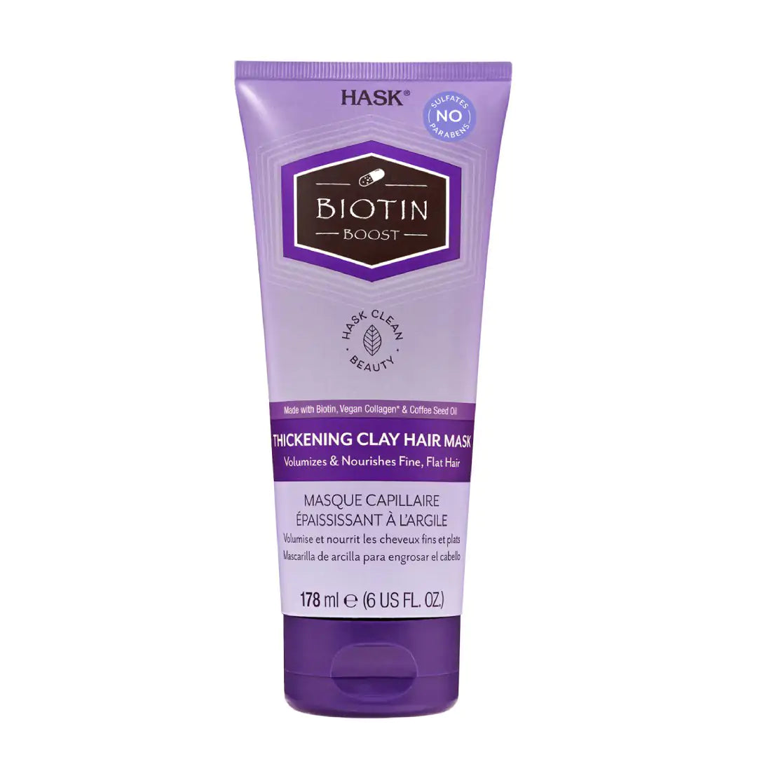 HASK Biotin Boost Thickening Clay Hair Mask 178 ml