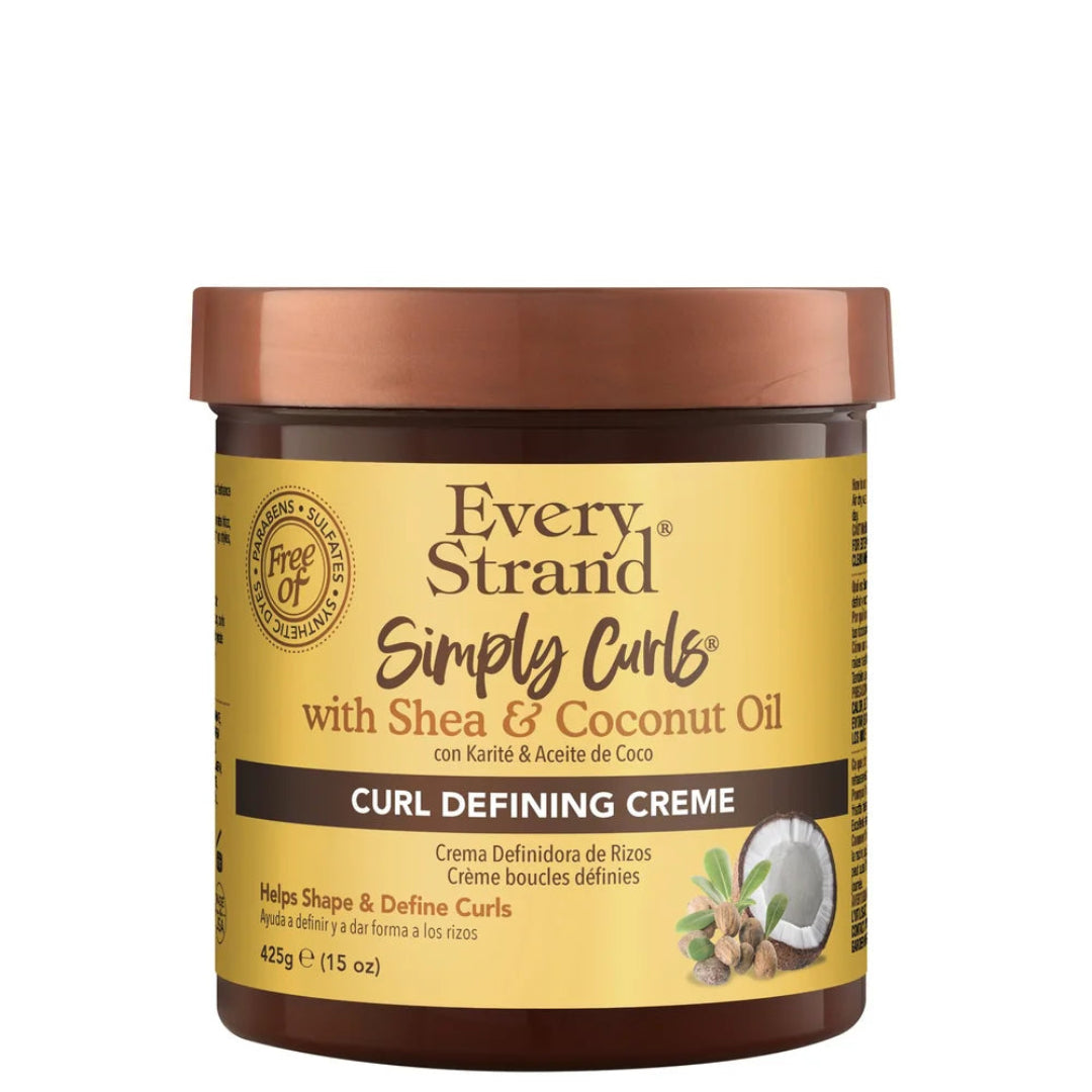 Every Strand® Simply Curls™ with Shea & Coconut Oil Curl Defining Creme 425 g / 15 oz