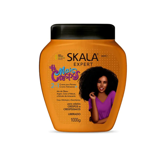 Skala Expert #MaisCrespos Creme de Tratamento 2 em 1 1000g