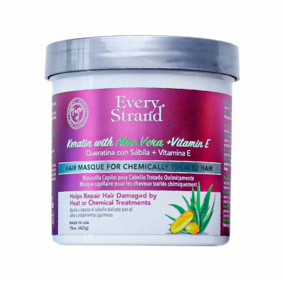 Every Strand® Earthy Hair Essentials™ Keratin with Aloe Vera + Vitamin E Hair Masque 425 g / 15 oz
