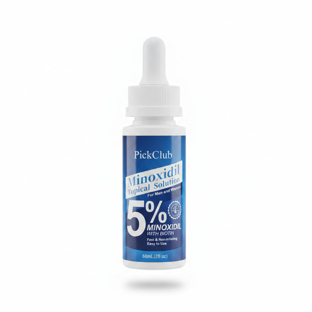 PickClub Minoxidil Topical Solution 5% With Biotin 60mL