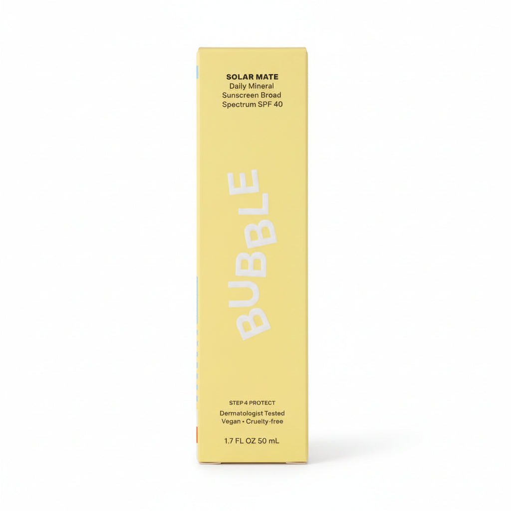 Bubble Solar Mate Daily Mineral Sunscreen Broad Spectrum SPF 40 50 ml