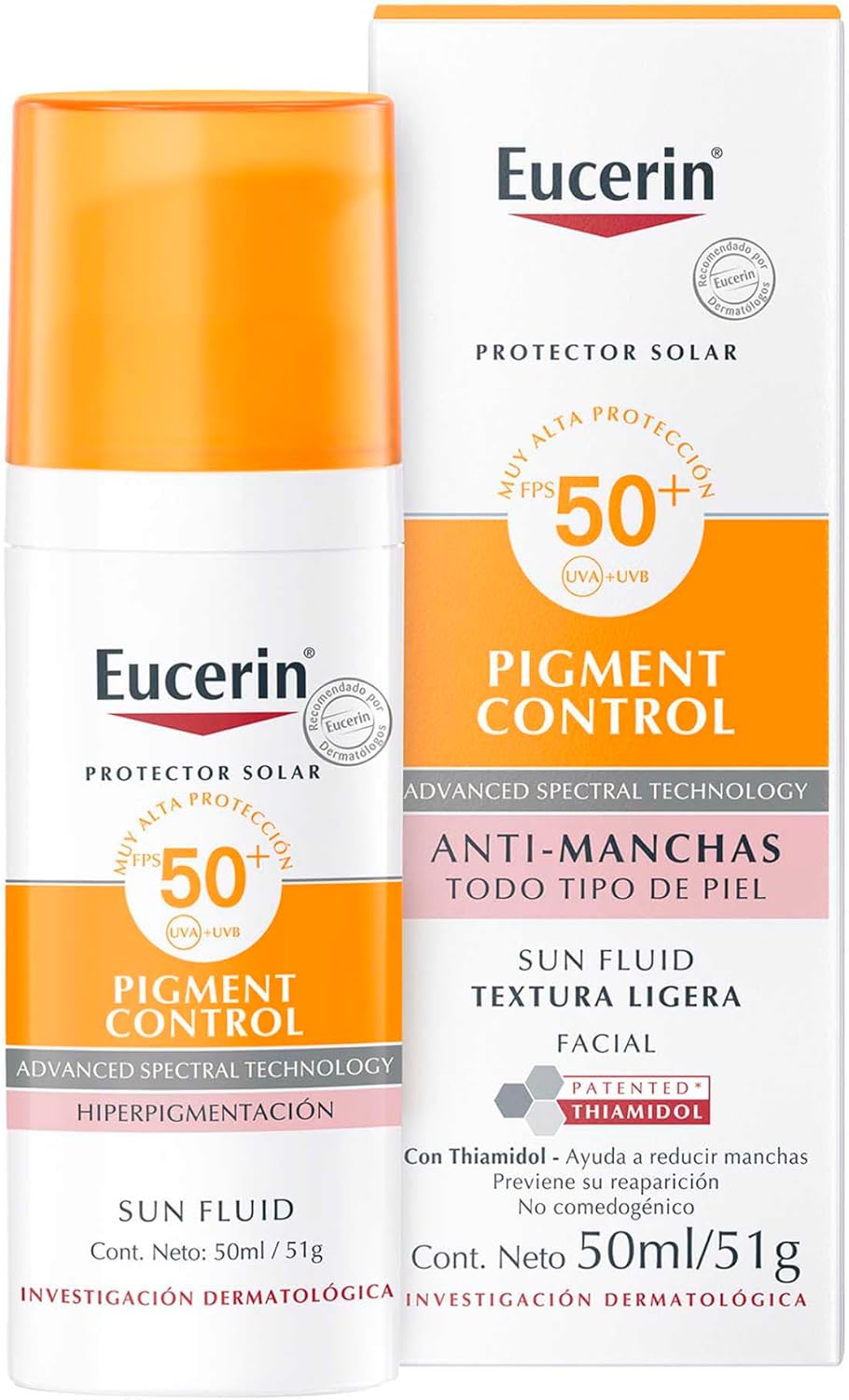 Protector Solar Eucerin Pigment Control Anti-Manchas