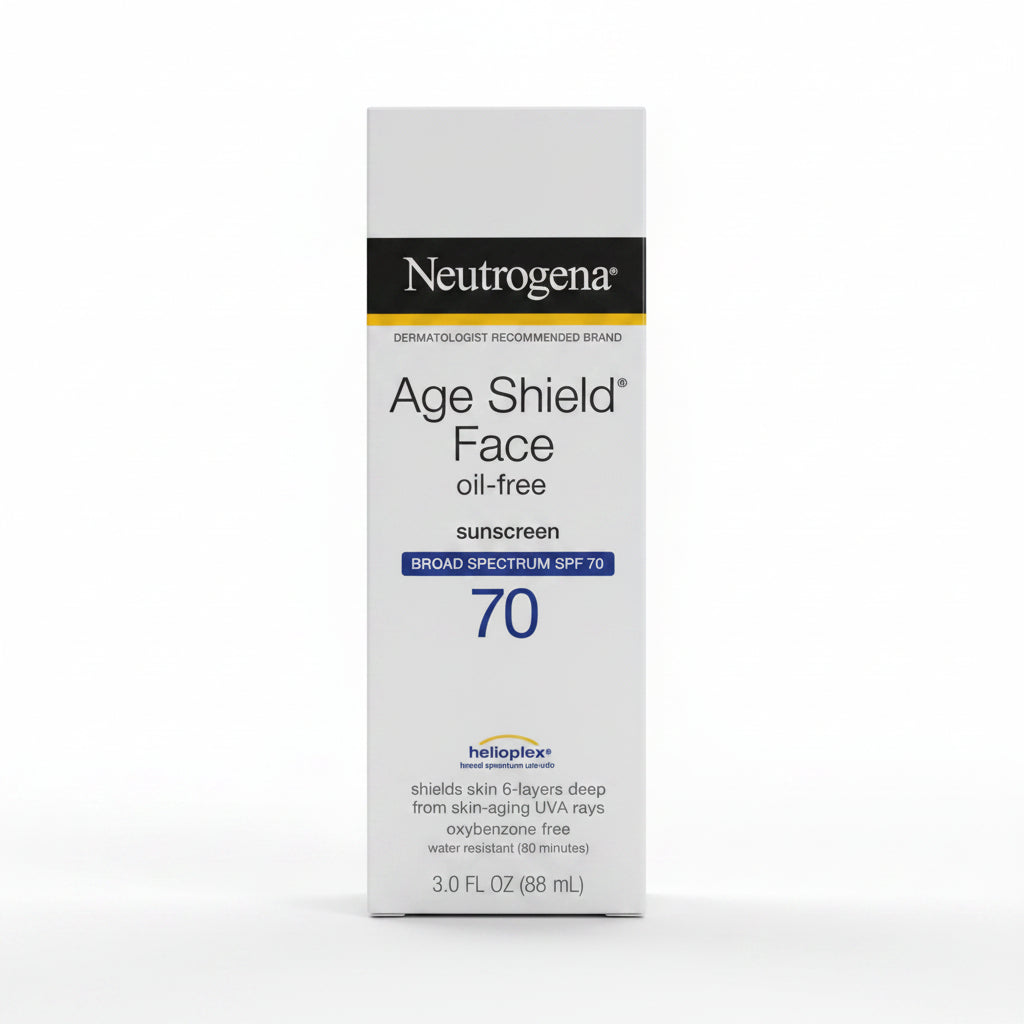 Neutrogena Age Shield Face Oil-Free Sunscreen SPF 70 88 ml