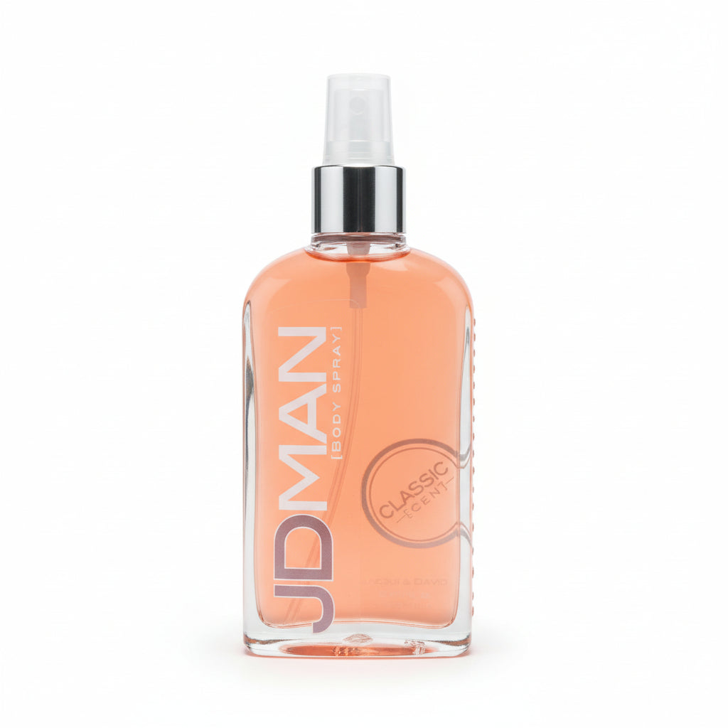 Jacqui & David's JDman Classic Man Fragrance Body Spray - 236 ml