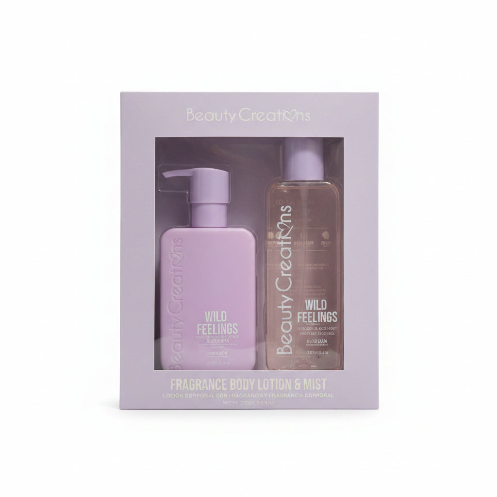Edición Limitada - Beauty Creations Wild Feelings Fragrance Body Lotion & Mist Set 500 ml