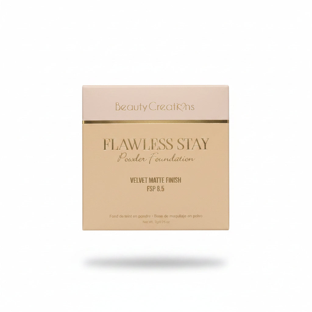 Beauty Creations Flawless Stay Powder Foundation 7g FSP 8.5