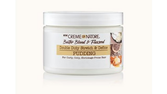 Creme of Nature Butter Blend & Flaxseed Double Duty Stretch & Define Pudding 326g