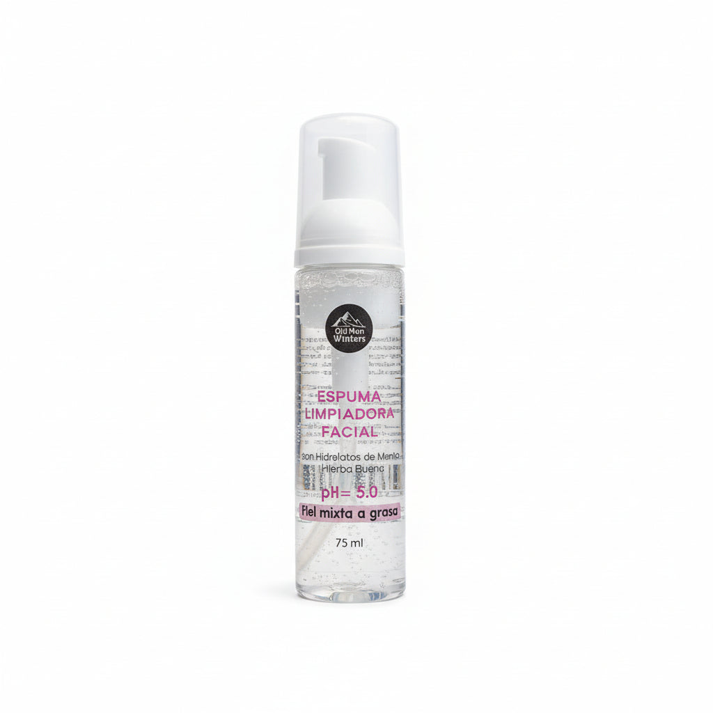 Espuma Limpiadora Facial Old Man Winters 75 ml.
