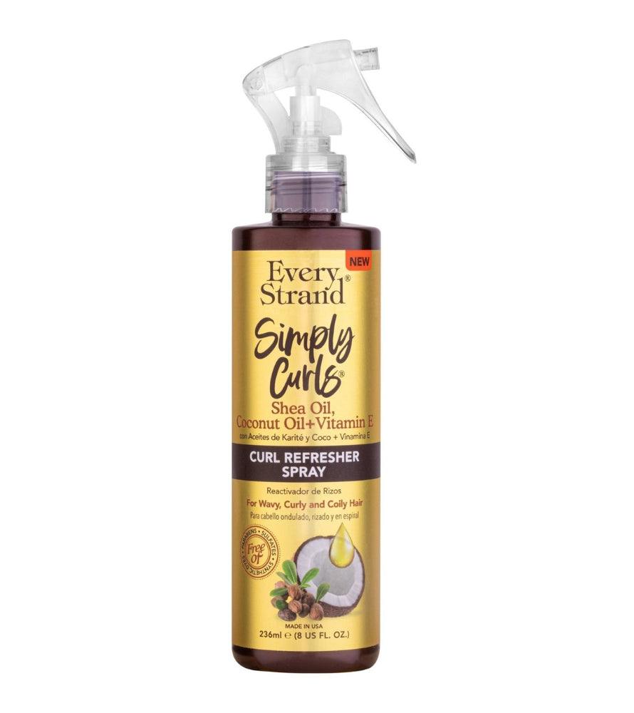 Every Strand® Simply Curls™ with Shea Oil, Coconut Oil + Vitamin E Curl Refresher Spray 236 mL (8 FL. OZ.)