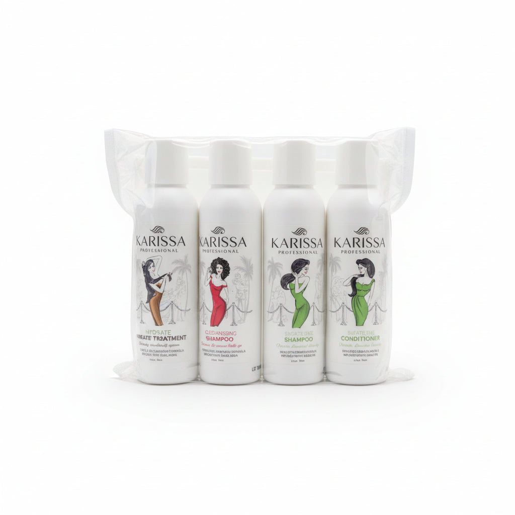 karissa kit de keratina 4 oz cabello rubio blueberry 4pzs