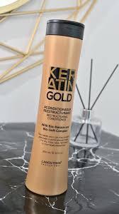 Lanosterin Profesional Keratin Gold Acondicionador Reestructurante - 300 ml (10.1 fl oz)
