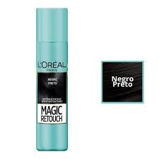 L'Oréal Paris Magic Retouch Spray Instantáneo Negro - 75 ml / 44 g