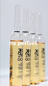 Lanosterín Profesional Keratin Gold Shock Concentrado de Keratina 13 ml c/u