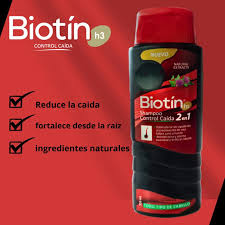 BIOTÍN H3 SHAMPOO CONTROL CAÍDA CABELLO GRASO 355ML