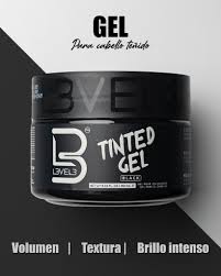 L3VEL3™ Tinted Hair Gel Black Color - 250 ml