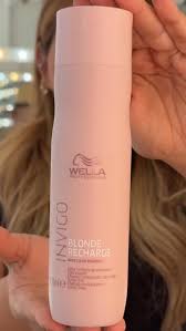 Wella Professionals Invigo Blonde Recharge Cool Blonde Shampoo 250ml