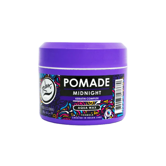 Rolda Professional Pomade Midnight Aqua Wax (Keratin Complex) - 115 g