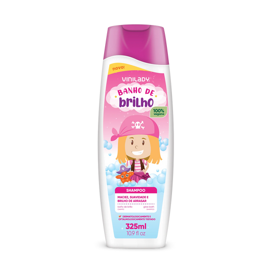 Vini Lady Kids Shampoo Banho de Brilho 325ml
