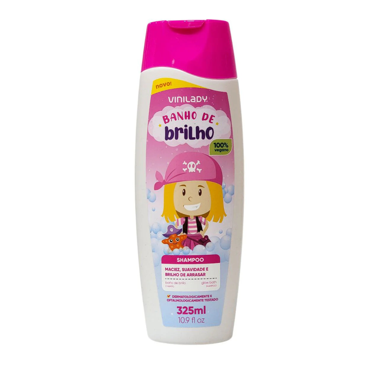 Vini Lady Kids Shampoo Banho de Brilho 325ml