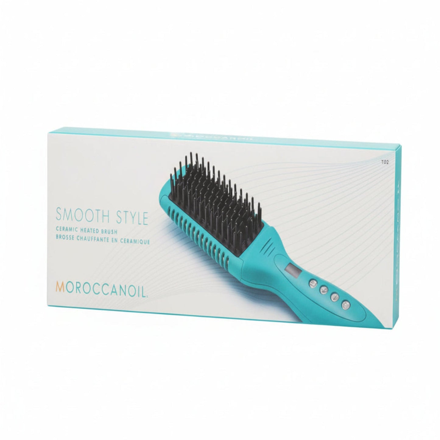 Moroccanoil Smooth Style Ceramic Heated Brush (Cepillo Térmico de Cerámica).