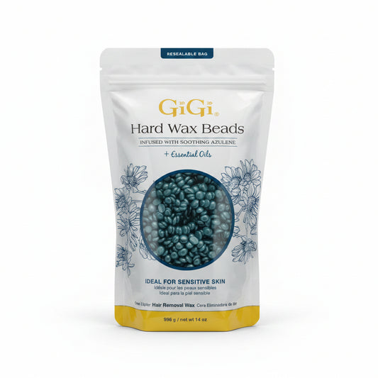 GiGi Hard Wax Beads Infused with Soothing Azulene 396 g