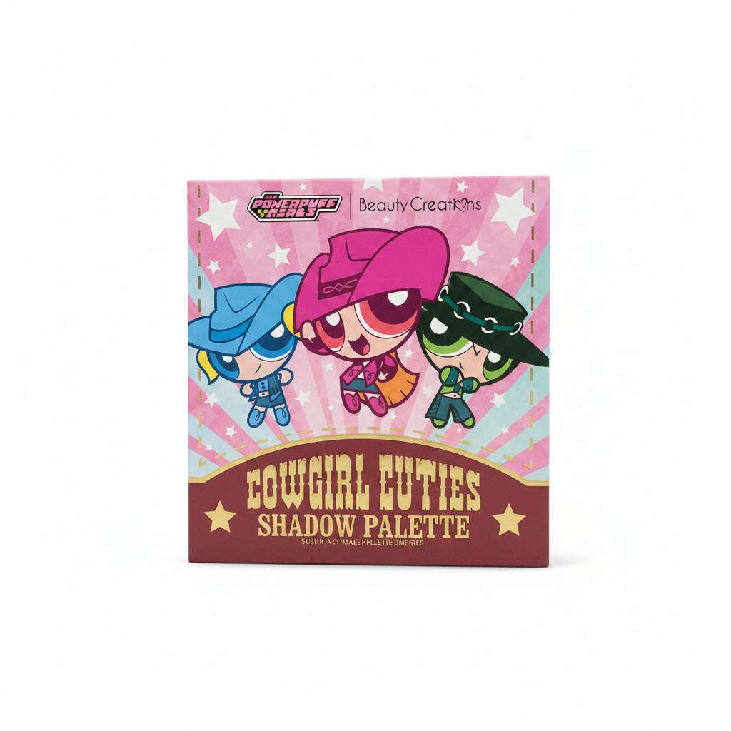 The Powerpuff Girls x Beauty Creations Cowgirl Cuties Shadow Palette 15 g.
