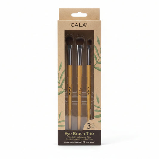 Cala Bamboo Eye Brush Trio 3 pzs